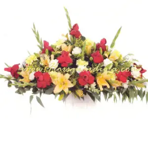 Cojín de Flores Variadas (Tamaño Mediano)